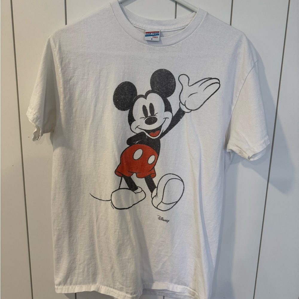 Junk Food Mickey graphic Tshirt